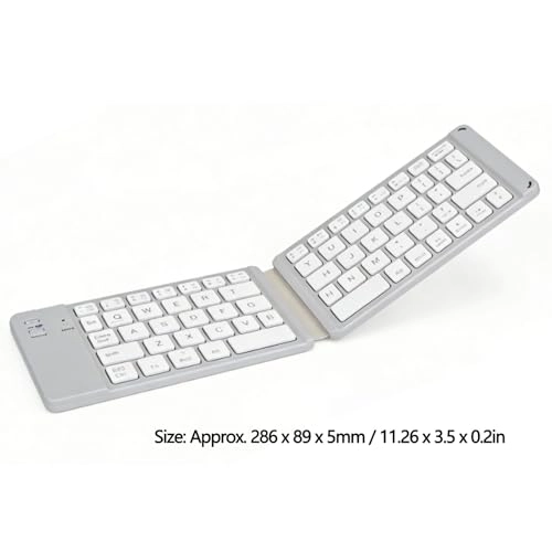 Foldable Bluetooth Keyboard - Dual Mode 120mAh Battery