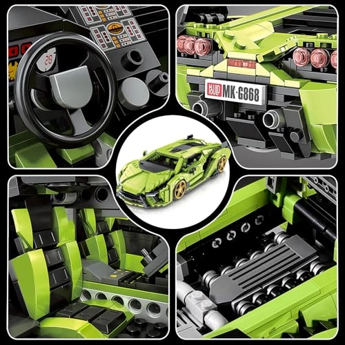 Technik Sports Car (10011) - Green Sián FKP 37