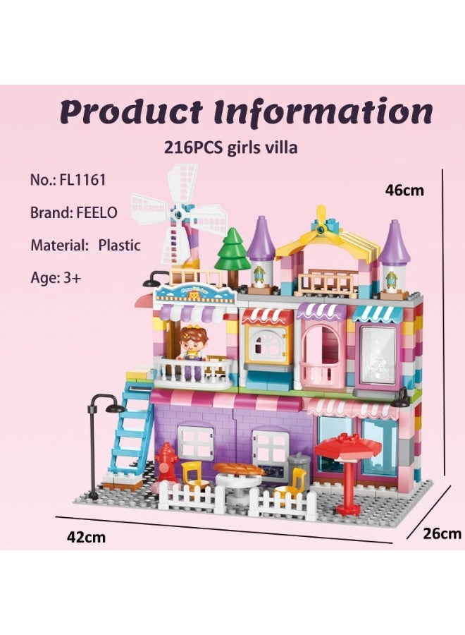 Girls Villa FL1161 - Building Blocks