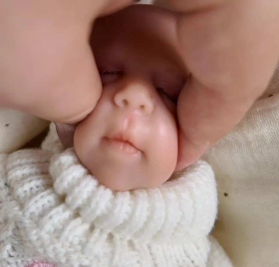 Reborn Baby Doll - 8 Inch Silicone Girl Ages 3+