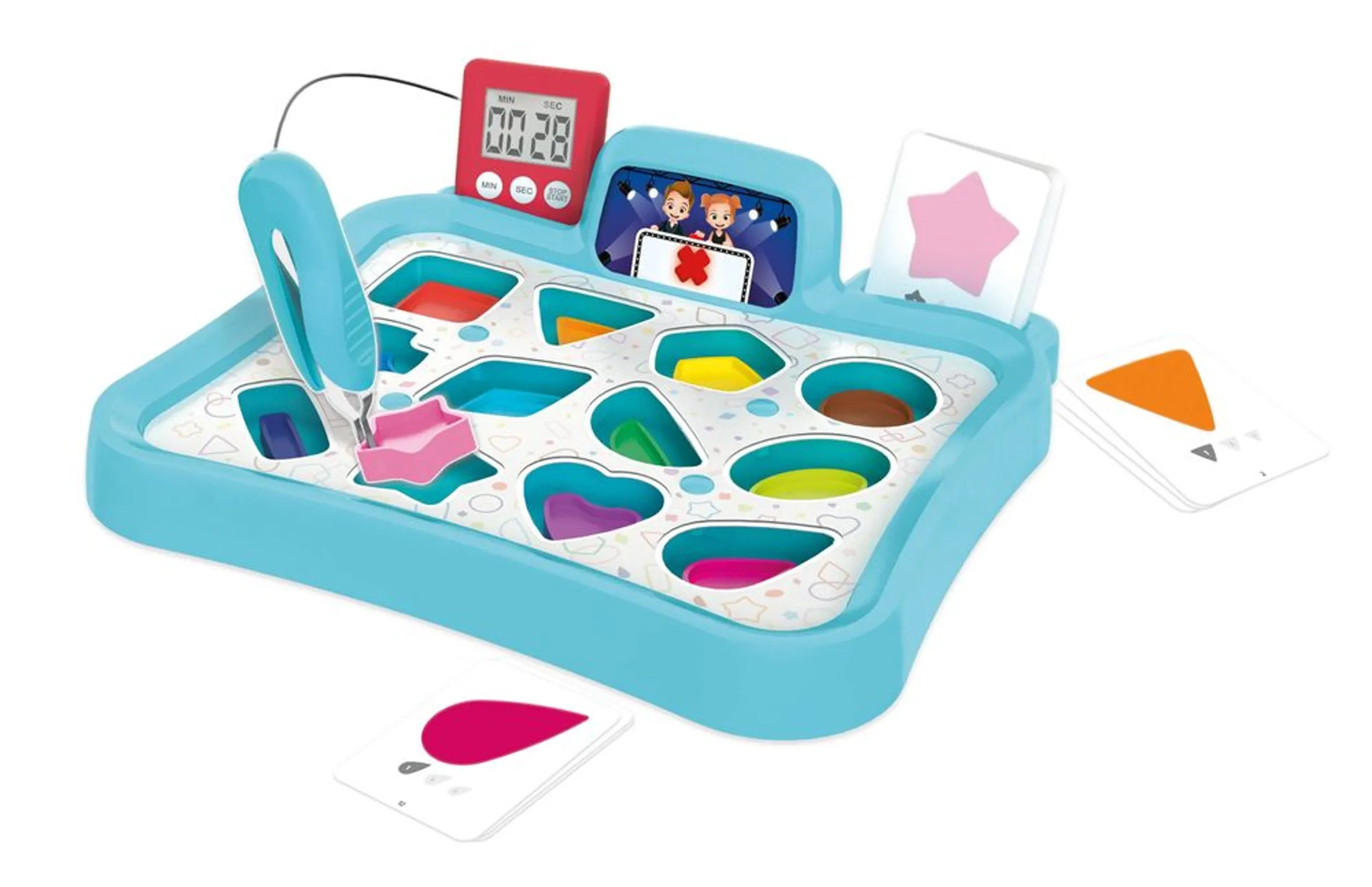 Pick-Up Shapes Game - Suitable for 4 years and above