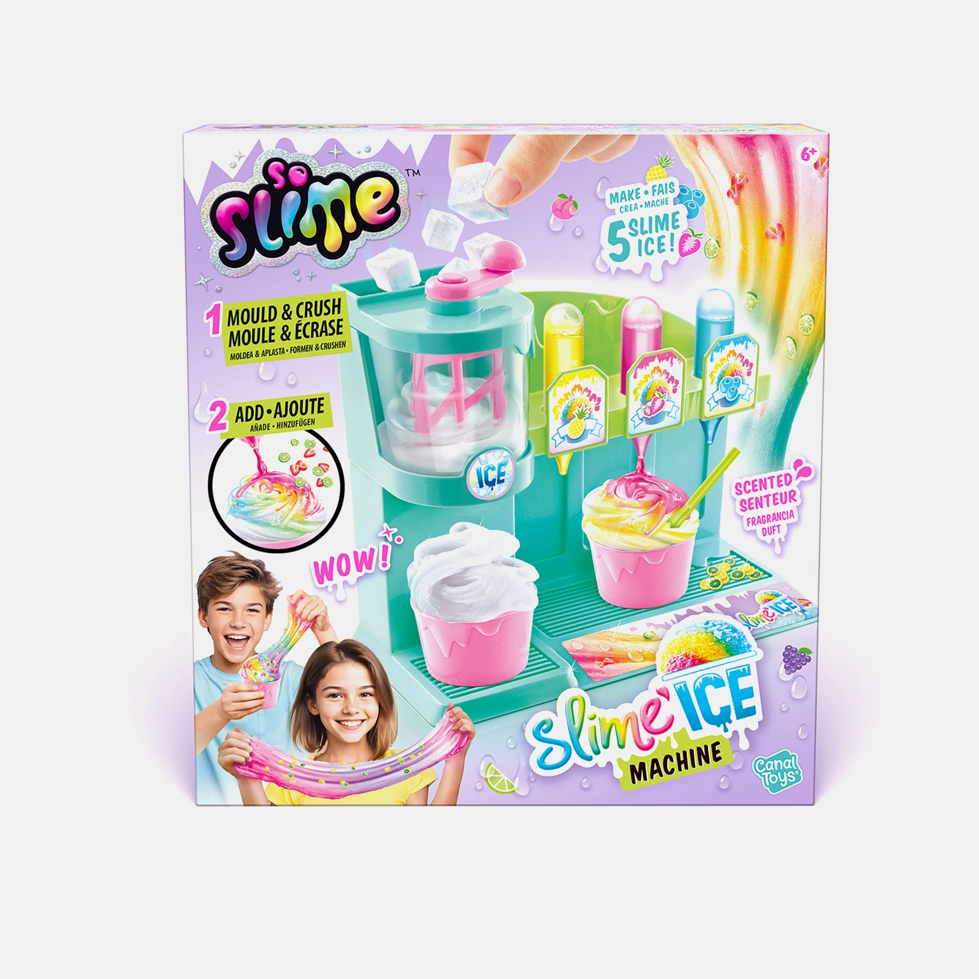 Canal Toys So Slime Ice Machine - Plastic, Slime Compound, Scented Colorants 540g