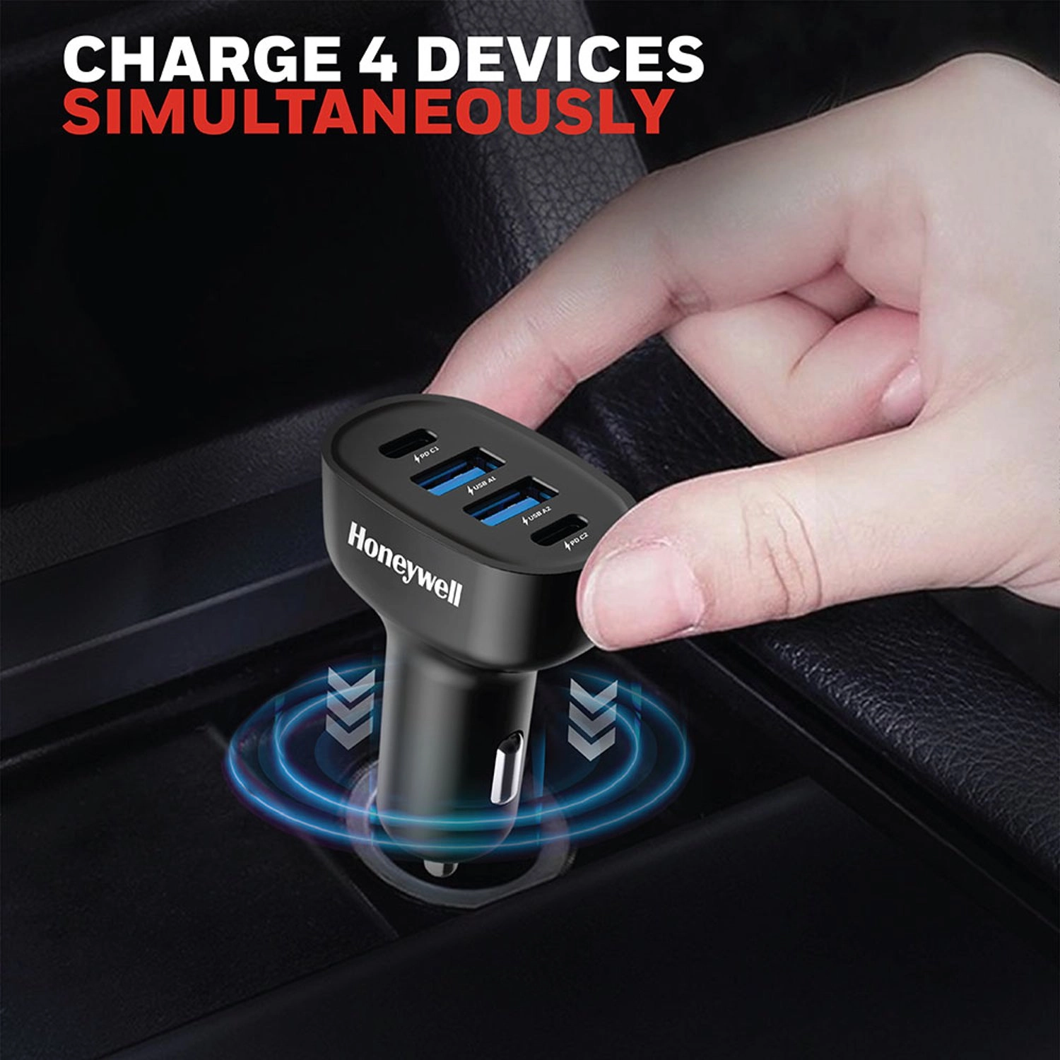 Car Charger - 100W USB-A USB-C