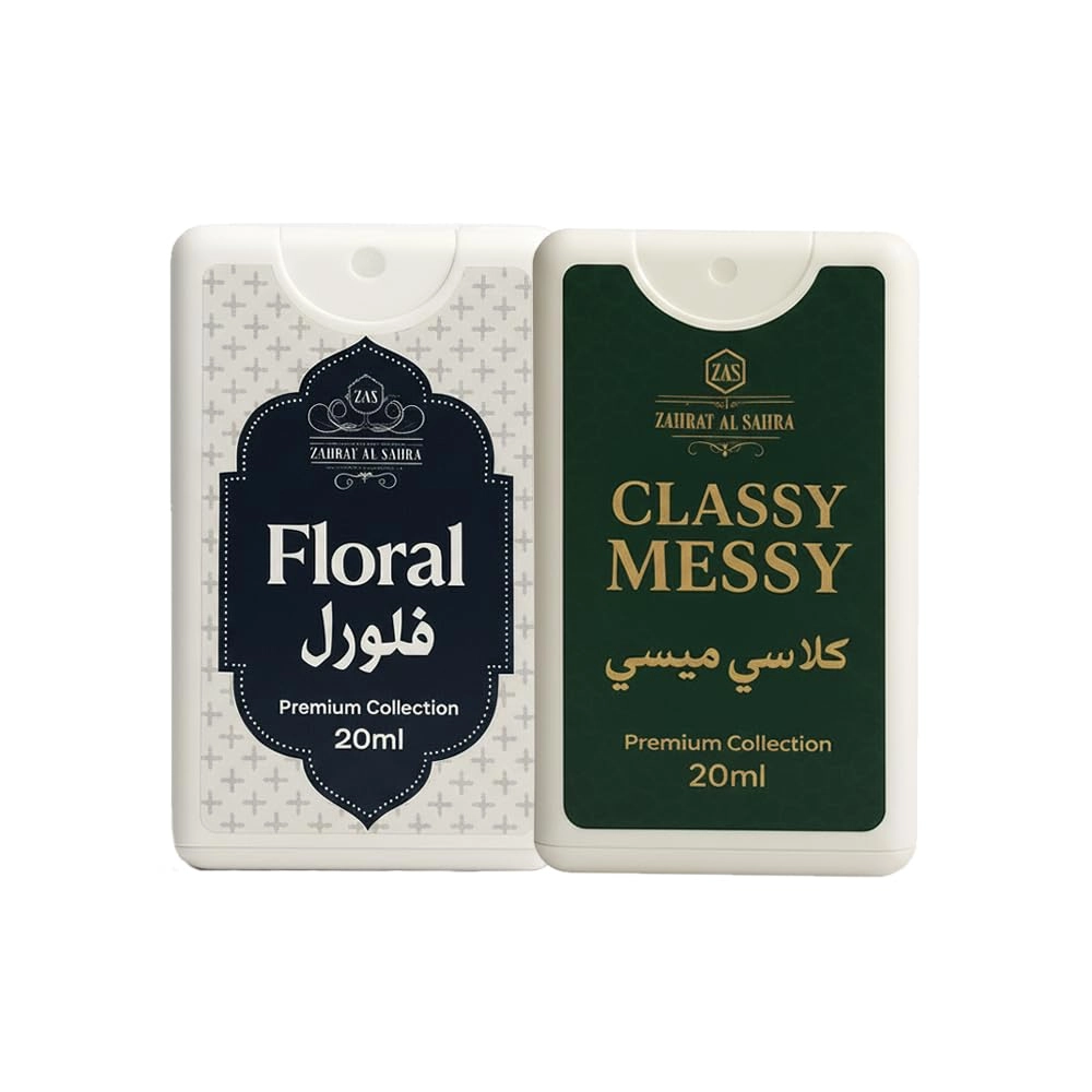 ZAHRAT AL SAHRA Floral + Classy Messy Eau de Parfum 2 x 20ml