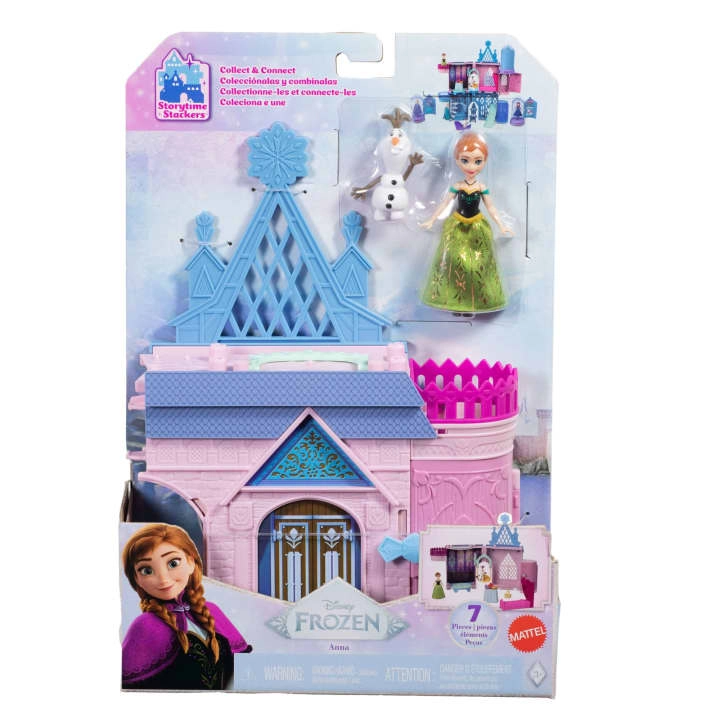 Anna Small Doll & Playset - Frozen Arendelle Castle Ages 3+