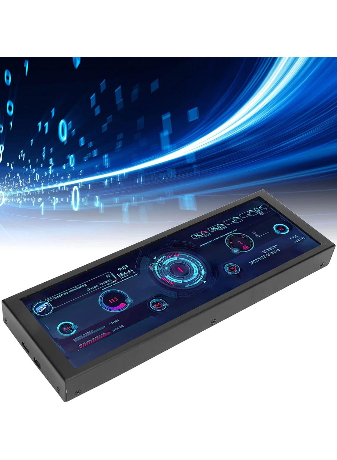 PC CPU Data Monitor - 1280x400 7.9 Inch