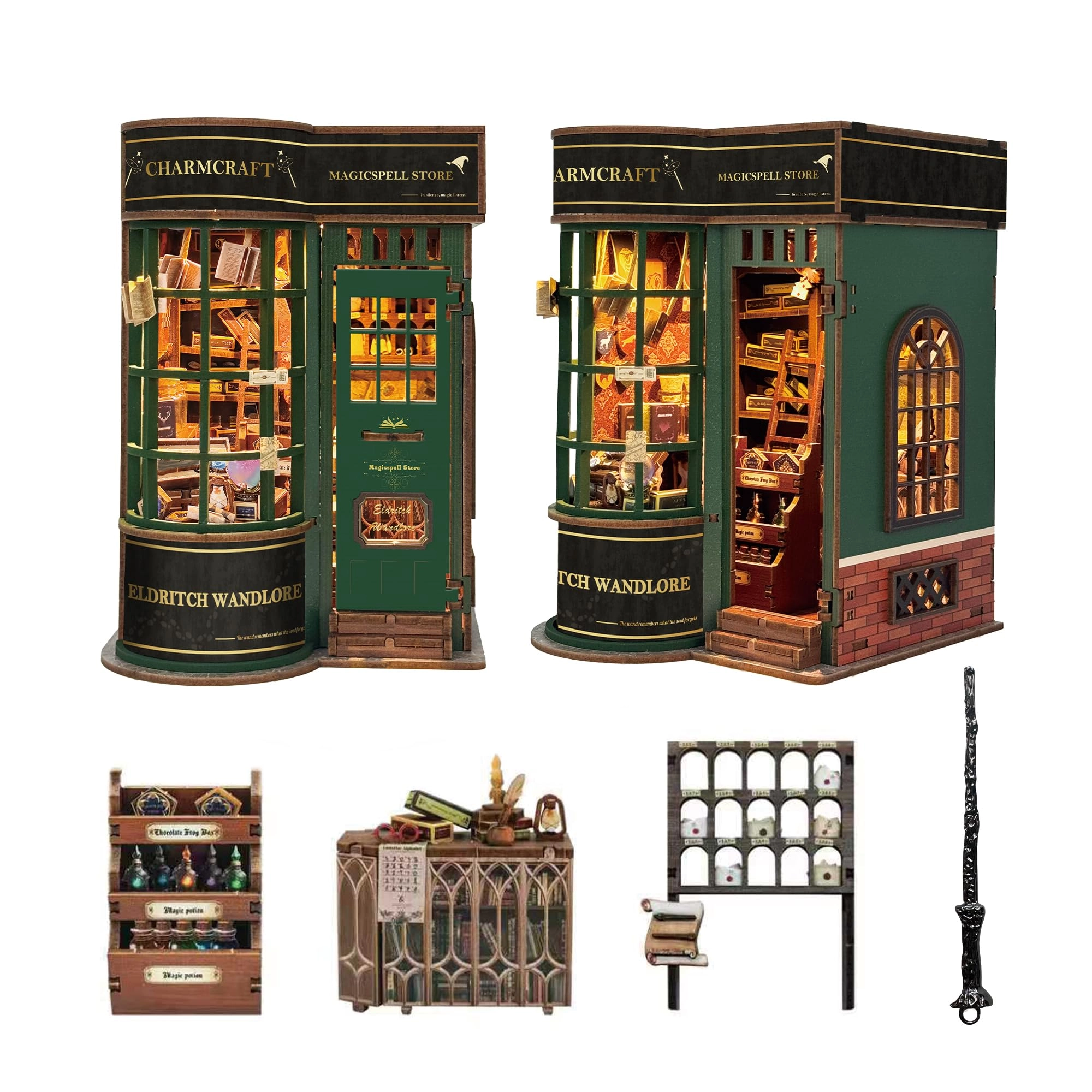 Joincon Magic Wand Shop - Book Nook kit Magician 14+ years