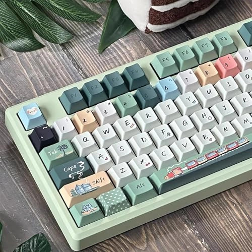 PBT Dye Sub Custom Keycaps - 152 Keys Cherry Profile