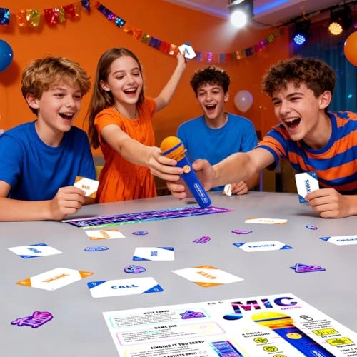 Music Game - Karaoke Blind Test Card Game