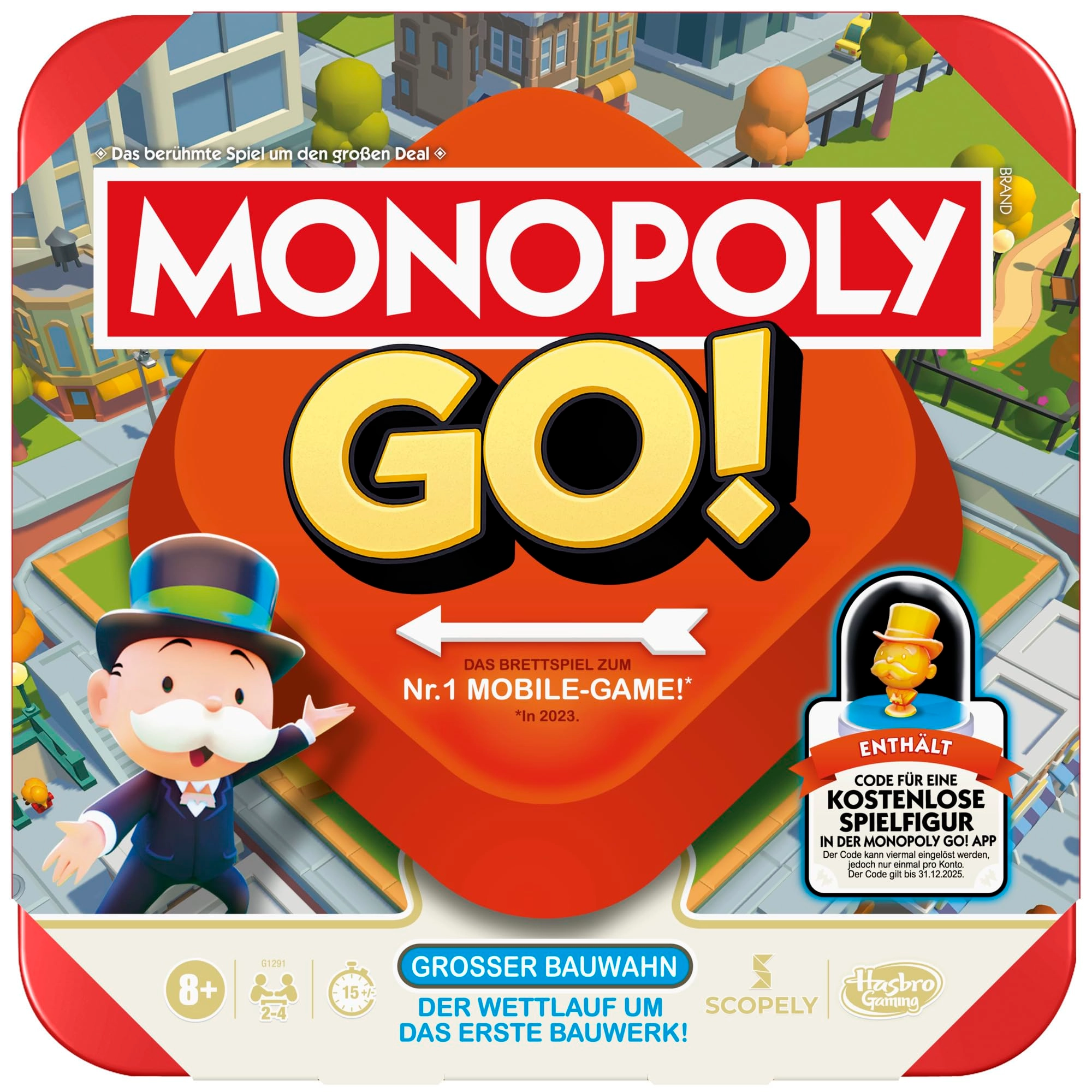 Hasbro Monopoly GO! (German)