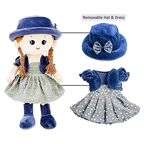 Kawaii Rag Doll - 35 cm dark blue Plush