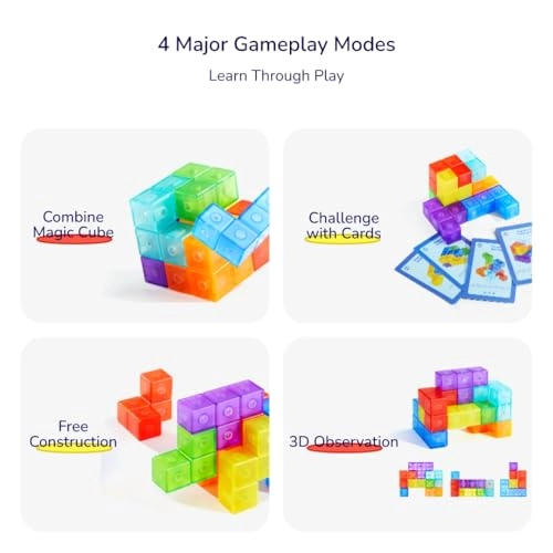 Magnetic Building Blocks Cube - 7pcs