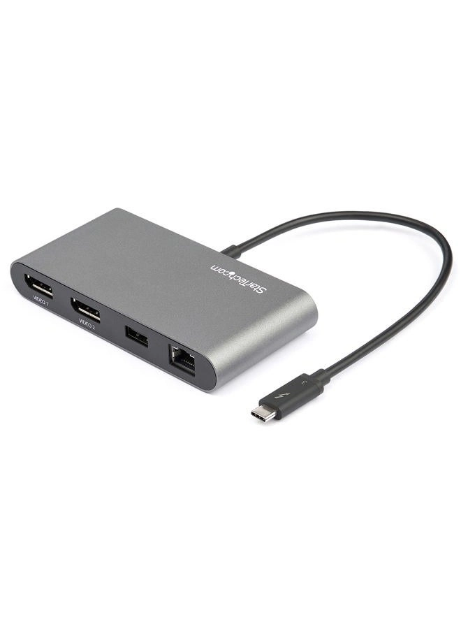 StarTech.com Thunderbolt 3 Mini Dock - Thunderbolt 3 Windows macOS Ubuntu