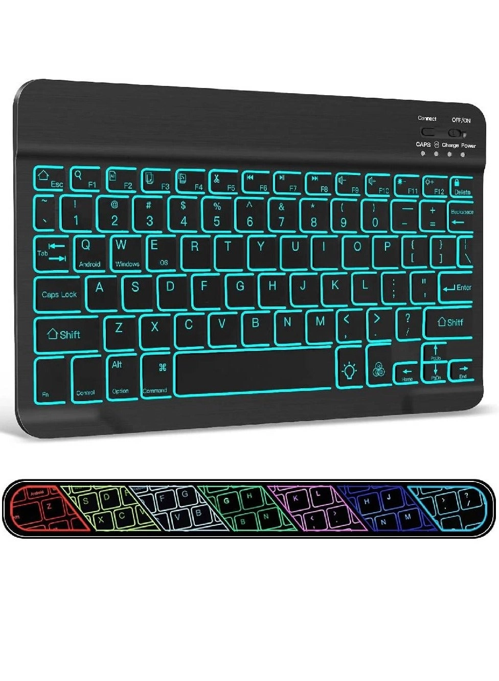 10-Inch Ultrathin Wireless Bluetooth Keyboard - Wireless