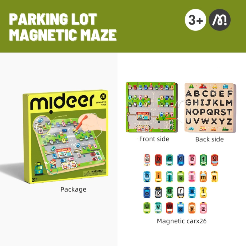 Magnetic Maze - Parking Lot - Suitable for 3 years and above