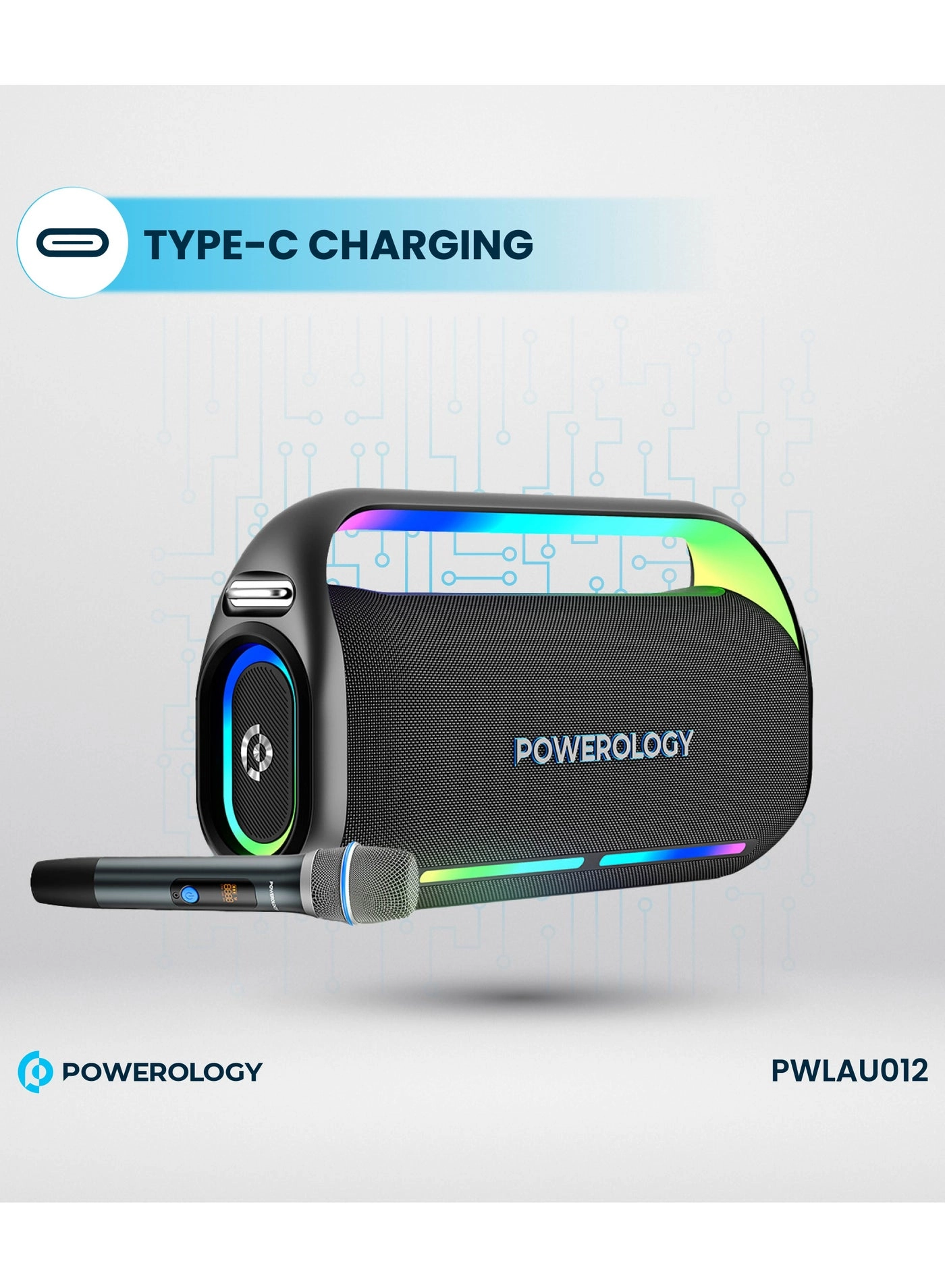 TWS Karaoke Speaker - Wireless Microphone 256GB 150W