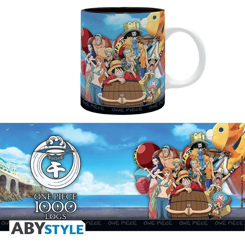 ONE PIECE 1000 Logs Cheers Mug - 2 pcs - 320 ml