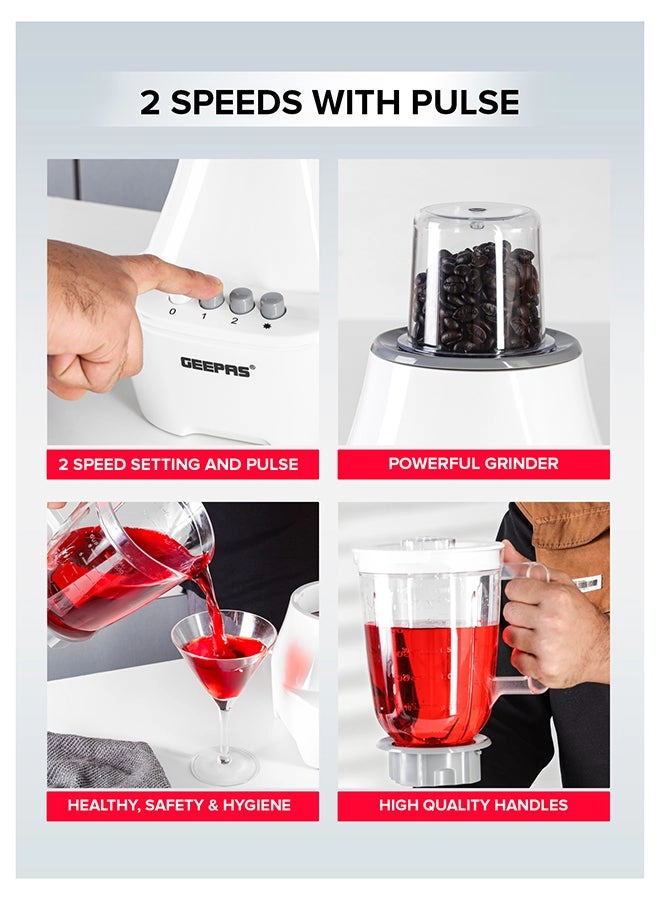 GSB6104N - Stainless Steel Blade 2 Speed Control with Pulse Function Safety Lock