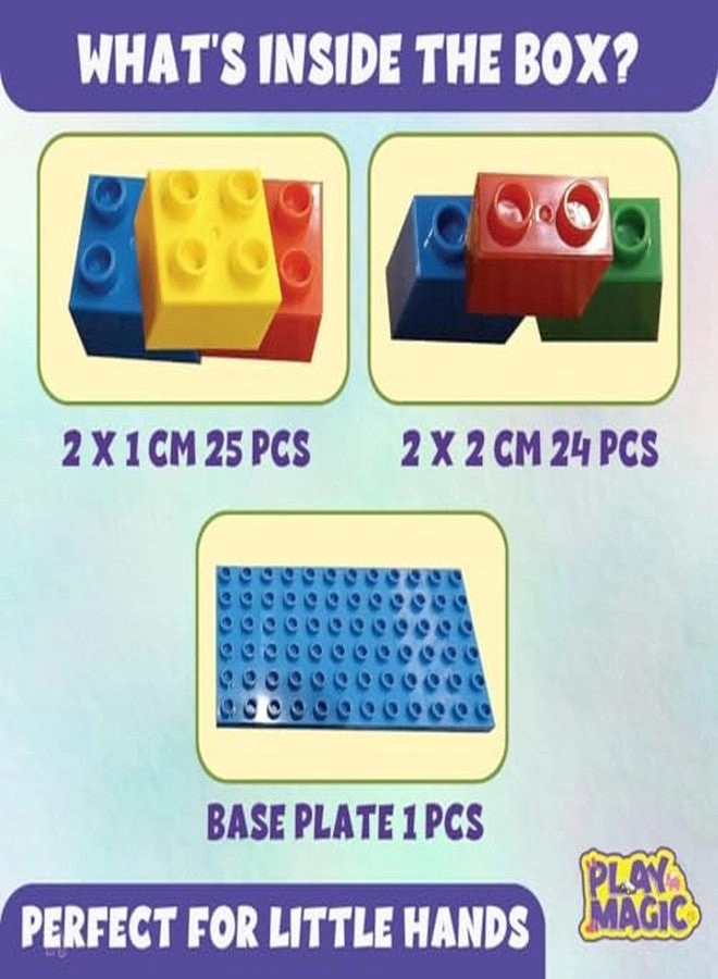 DIY Building Block Construction Set - 50 pcs