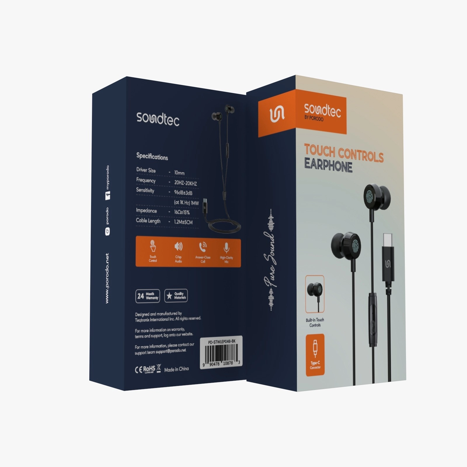 PD3BWEC3 Wired Earphone