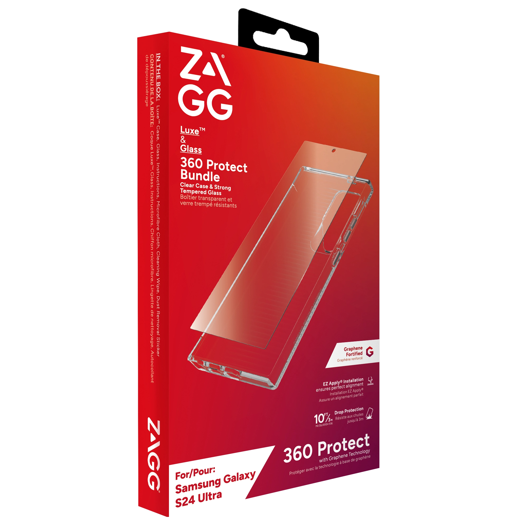 Luxe Case + Screen Protector for Galaxy S24 Ultra