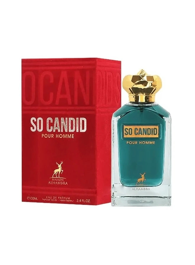 Maison Alhambra SO CANDID POUR HOMME Eau de Parfum 100ml