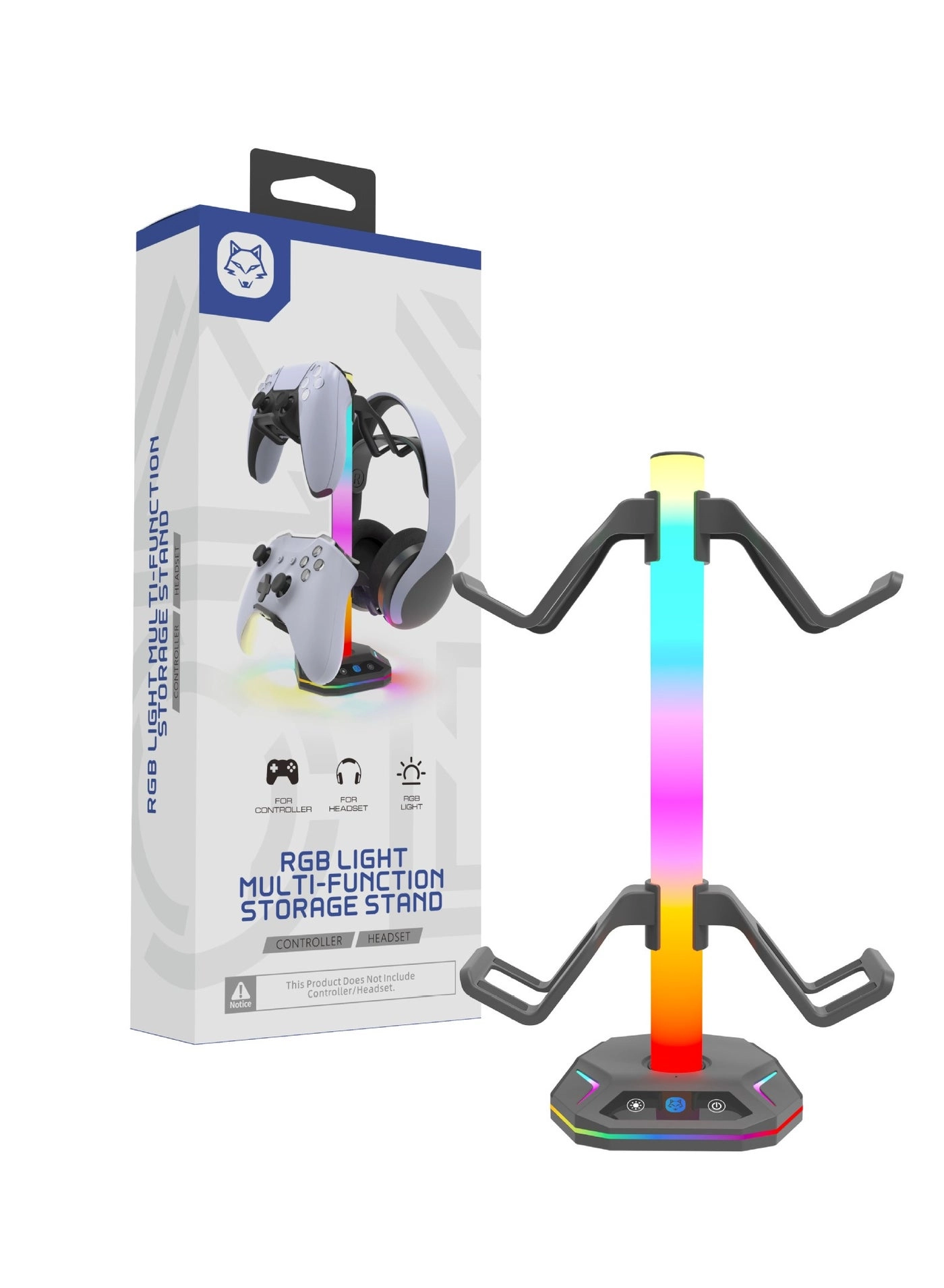 Headphone Stand - USB 2.0 Type-C Windows Linux Mac