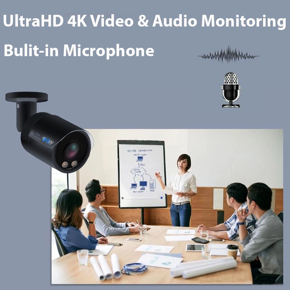 8 Channel NVR + 8MP IP Camera