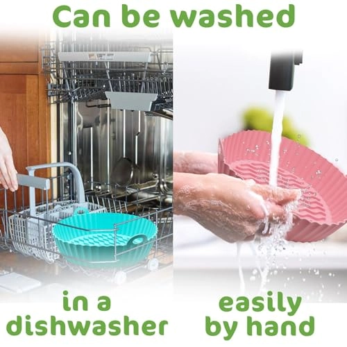 Silicone Air Fryer Liners - 2-Pack