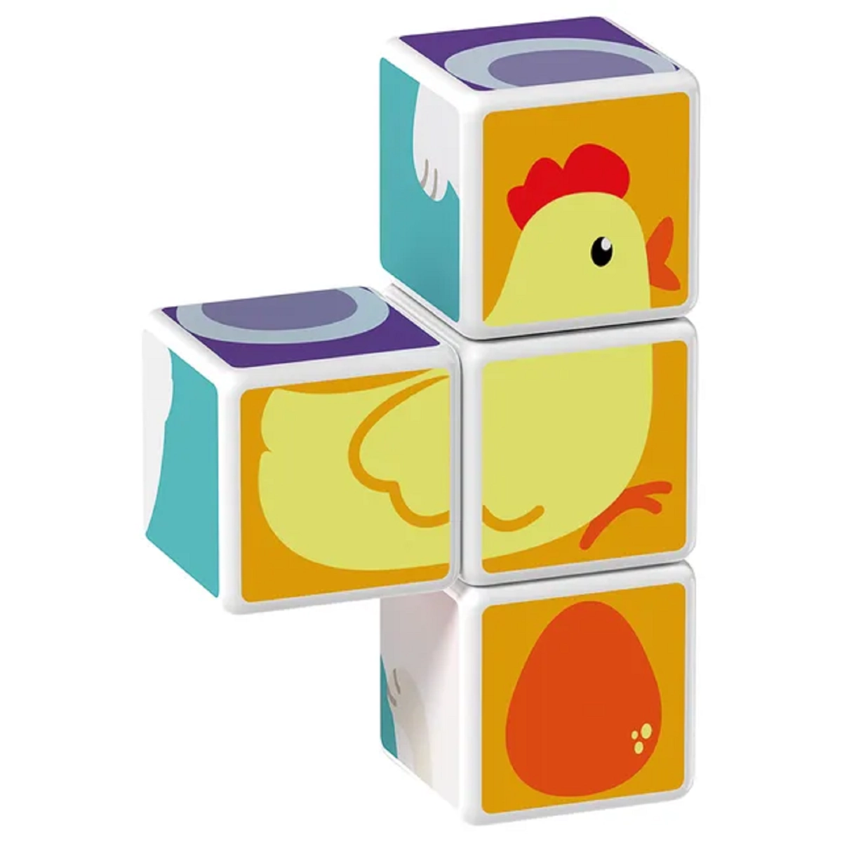 Magicube Mix And Match Animal - 18 Months 7 pieces