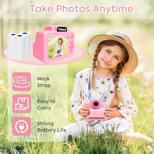 Kids Camera Instant Print - 2.4 Inches Portable