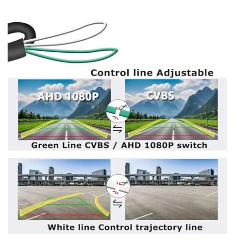 Rear View Parking Camera - Night Vision Wire