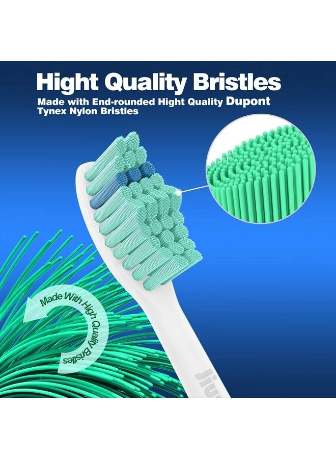 Toothbrush Replacement Heads - HX7022 6 Pack Blue