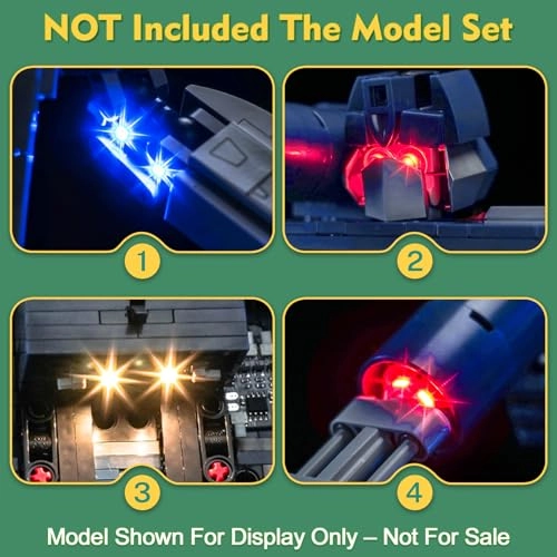 Light kit Compatible with Lego 10358 Transformers: Soundwave