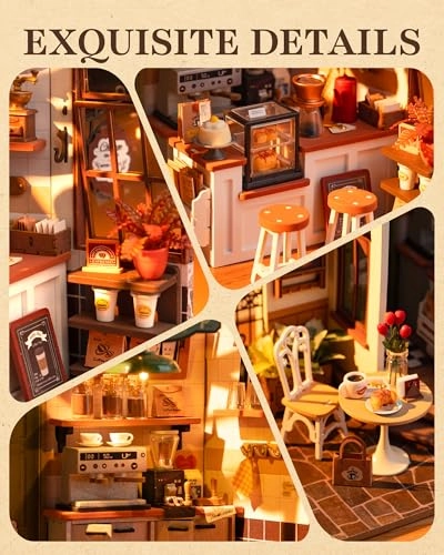 DIY Miniature House Kit - Hong Kong Bites Cafe