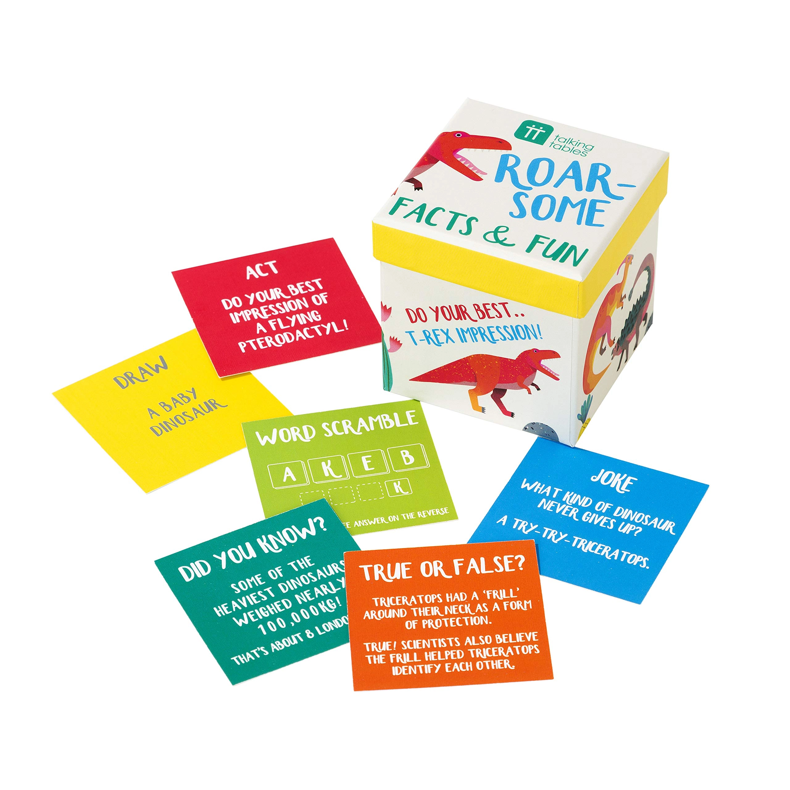 TALKING TABLES Dinosaur Facts & Fun Game - 36 months - 18 years 1 pieces