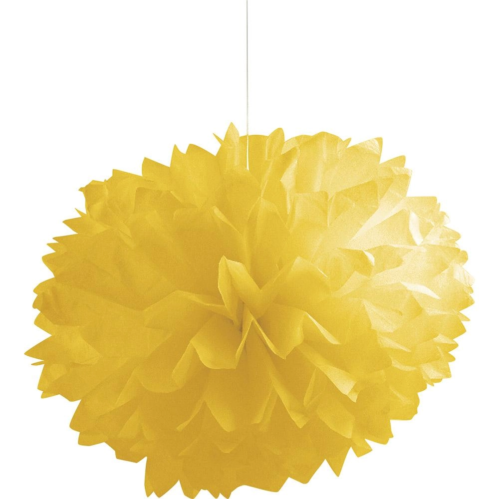 Fluffy Tissue Balls - True Blue 16''