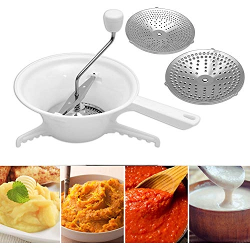 Food Mixer - Manual 3 Interchangeable Discs