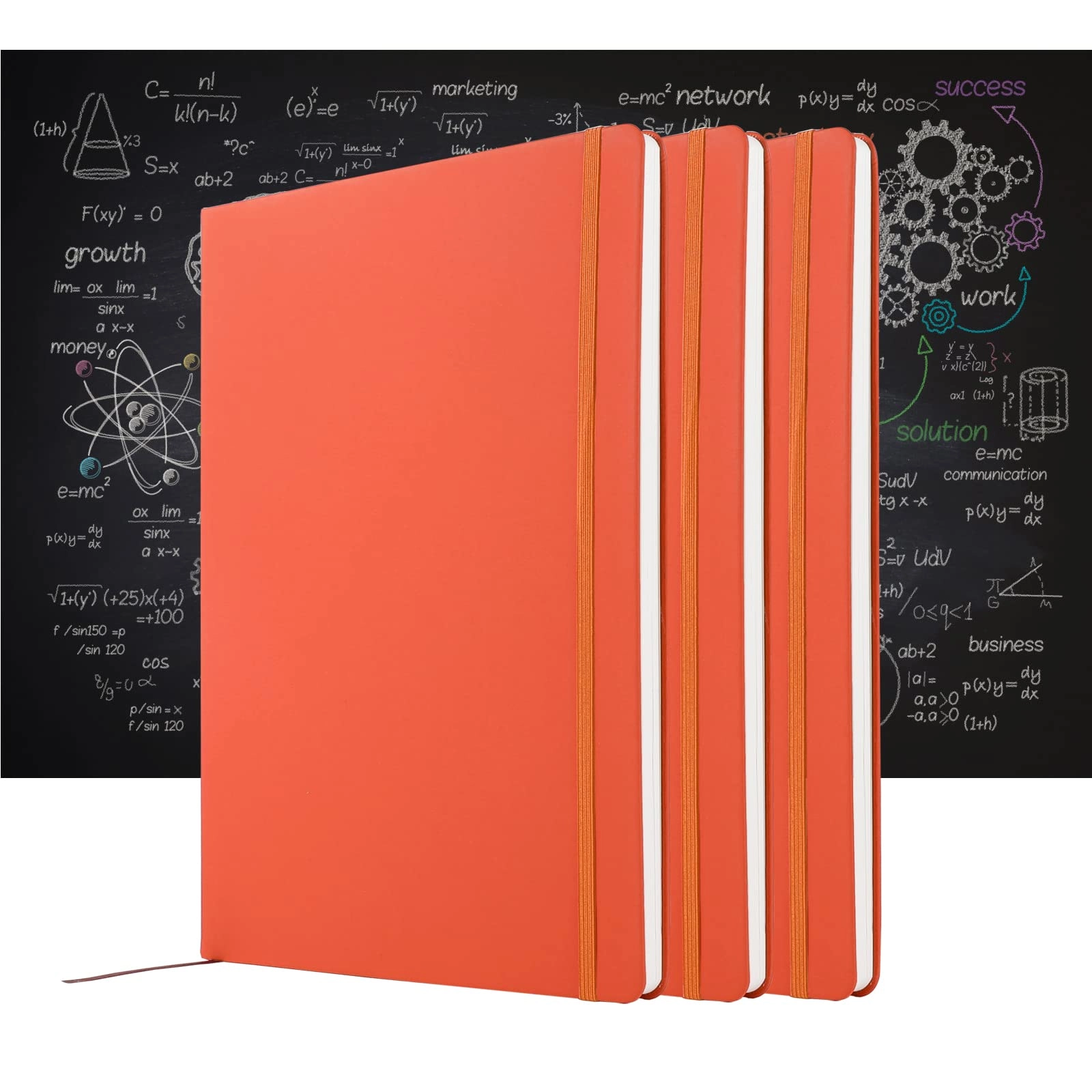 Notebook A4 Hardcover - Lined 80 Sheets