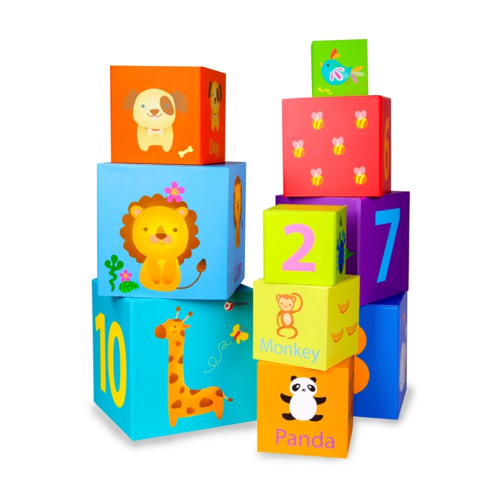 Classic World Stacking Cubes - 18 Months