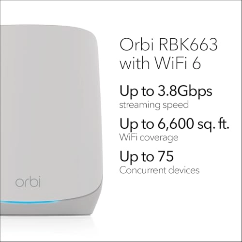 Orbi RBK663 - 802.11ax 3 Pack