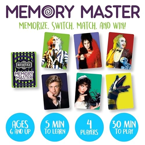 Beetlejuice Memory Master - Card Game
