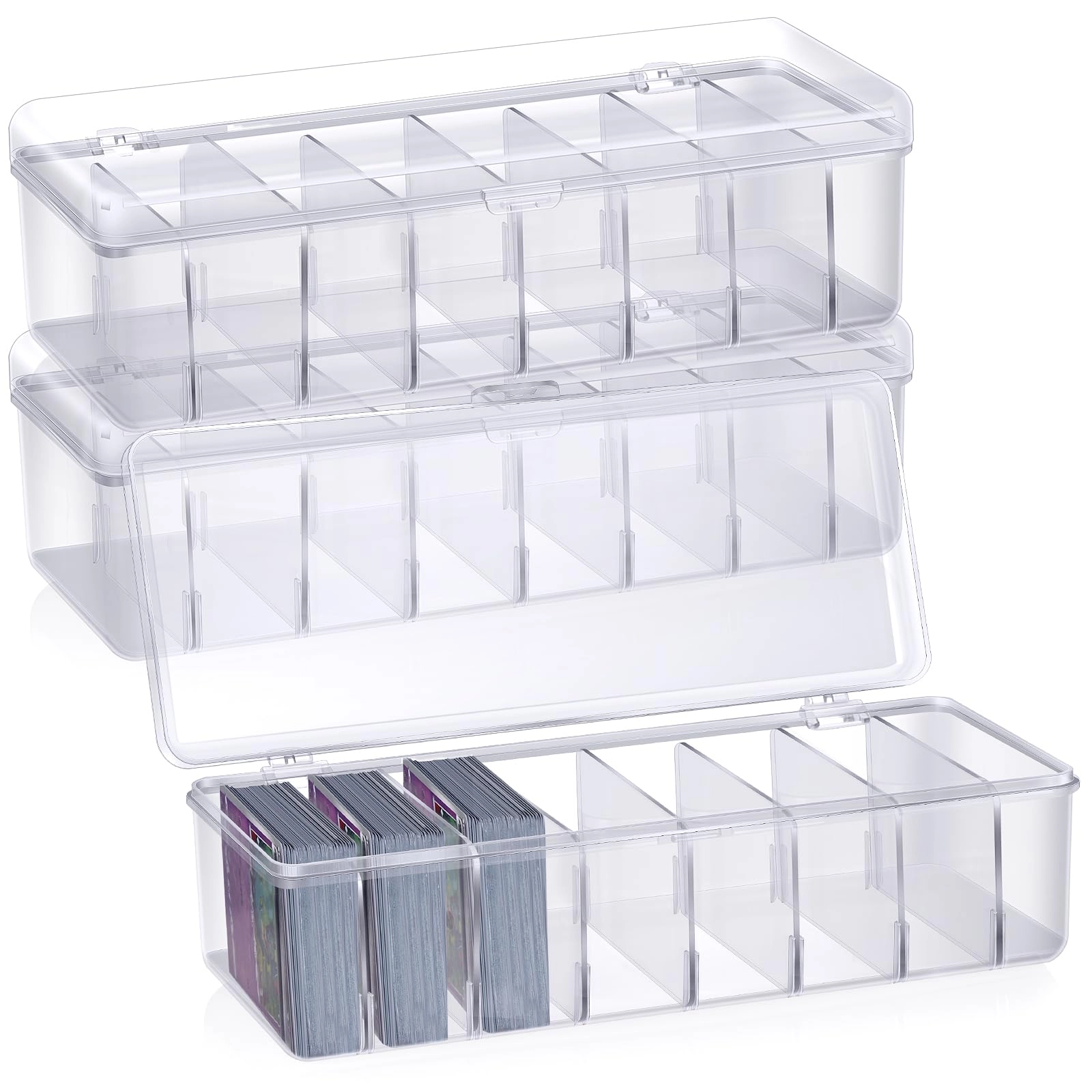 Tcevily Trading Card Storage Box - 600+ cards