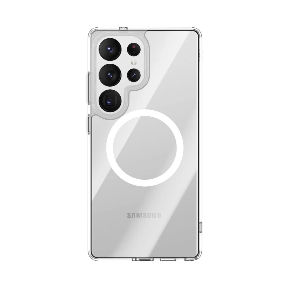 Zepho Clear Case with MagSafe for Samsung Galaxy S25 Ultra