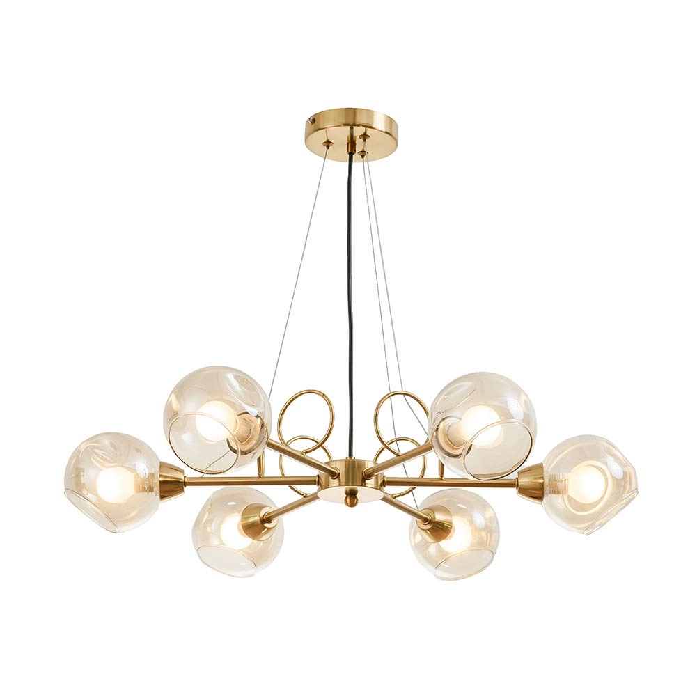 Nordic Magic Bean Ceiling Light - E14 3 heads Milk white cover