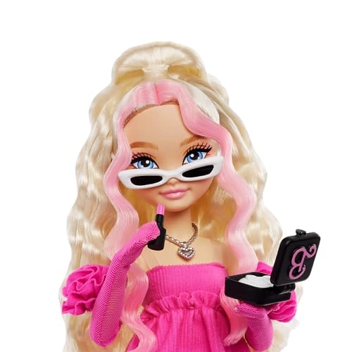 Malibu Fashion Doll - Roller Skating Blonde Hair 9 Makeup Themed Pieces Ages 4+