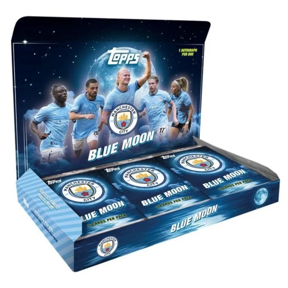 Topps Manchester City Blue Moon 24/25 - 9 Packs