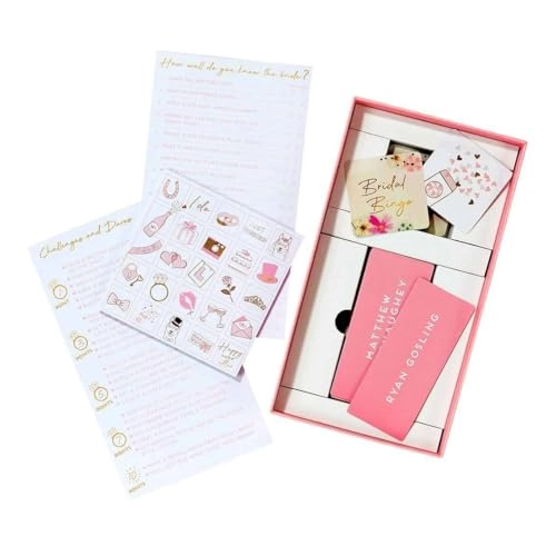 Blossom Bridal Shower Games Collection - 4 pieces 16 years above English