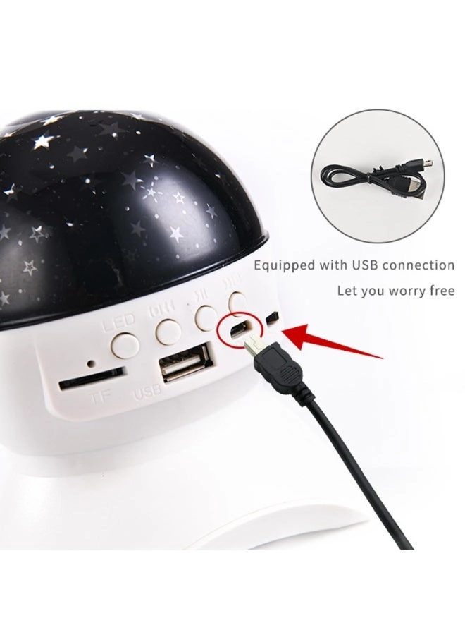 Sky Light - LED Star Rotating Projection Bluetooth