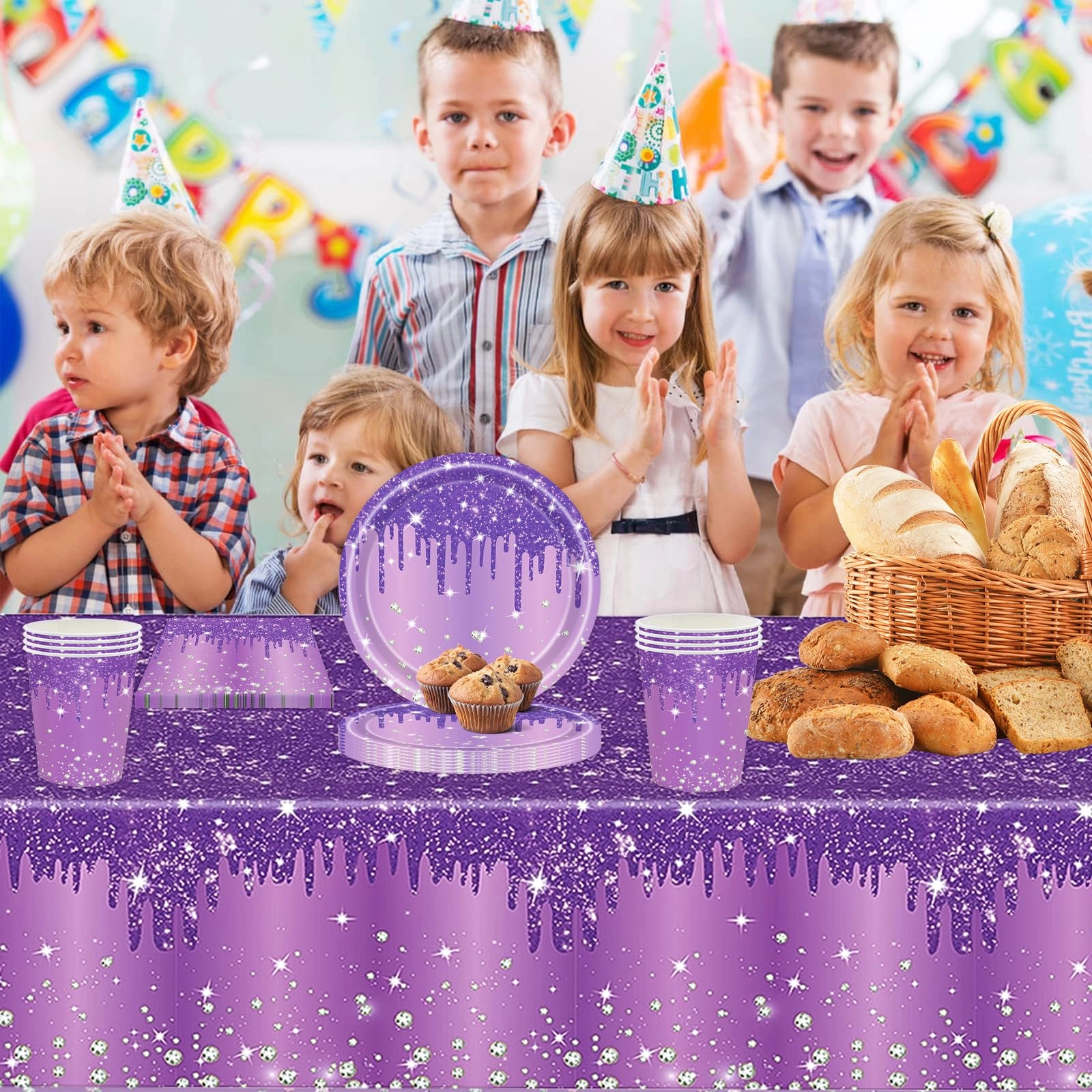 Party Tableware Set - 69 Pcs Birthday